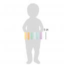 Small Foot Drevené kocky pastelové 50 ks