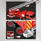 Reobrix 22005 Hasičské auto R/C