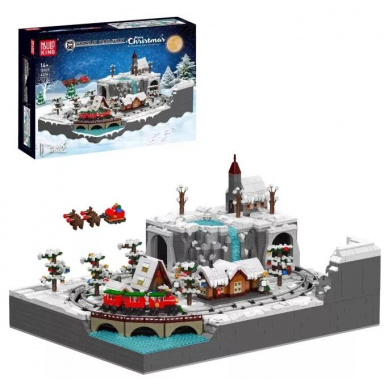 Mould King 12029 Vianočný vlak zázrakov