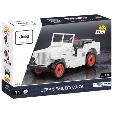 COBI 24518 Americký terénny automobil Jeep Willys CJ-2A