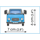 Cobi 24593 Youngtimer Barkas B1000 nákladné vozidlo, 1:35, 156 k