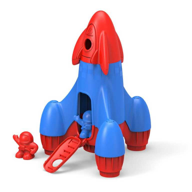 Green Toys Raketa červená