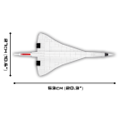 Cobi 1917 Historical Collection – Concorde z Brooklands Museum, 1 : 95, 455 k