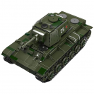 Mould King 20025 Sovietsky ťažký tank KV-1 R/C
