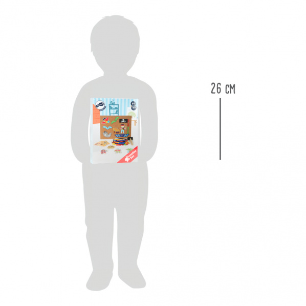 small foot Dřevěná kreativní hra Piráti small foot Dřevěná kreativní hra Piráti