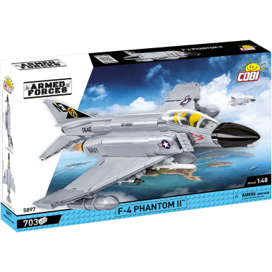 COBI 5897 Armed Forces F-4 Phantom II, 1:48, 703 k