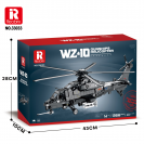 Reobrix 33033 Bojový vrtuľník WZ-10