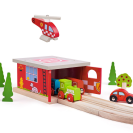 Bigjigs Rail Depo hasičská stanica