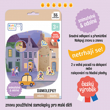 Betexa KukiKuk - SAMOLEPKY Město