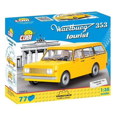 Cobi 24543 Youngtimer - Wartburg 353 Tourist, 1:35, 77 k