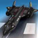 Reobrix 33041 Špionážne lietadlo SR-71 Blackbird 