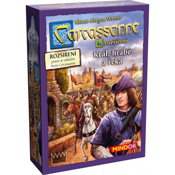 Mindok Carcassonne 06 – Kráľ, knieža a rieka