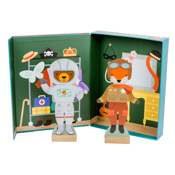 Petit Collage Magnetické puzzle zvířátka Petit Collage Magnetické puzzle zvířátka