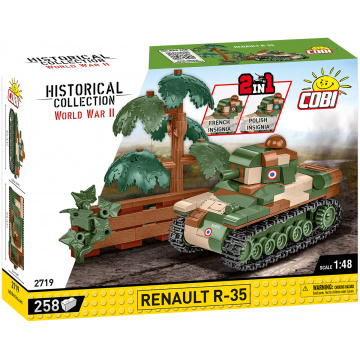 Cobi 2719 Francúzsky pechotný tank Renault R-35