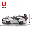 Reobrix 683 Americký športový automobil Viper
