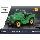 COBI 24517 Americký terénny automobil Jeep Willys CJ-2A