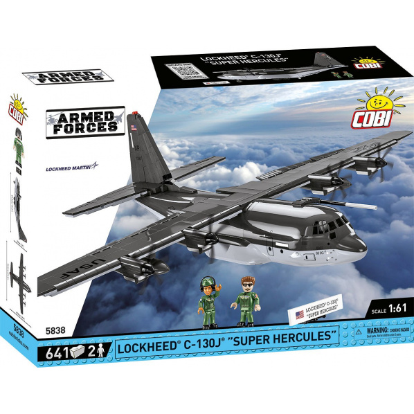 COBI 5838 Americké transportné lietadlo Lockheed® C-130J® „Super Hercules“ COBI 5838 Americké transportné lietadlo Lockheed® C-130J® „Super Hercules“