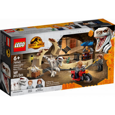  LEGO Jurassic World 76945 Atrociraptor: naháňačka na motorke