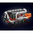 Mould King 10200 Riadový 6-valcový motor Scania s prevodovkou