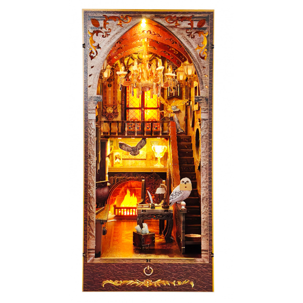 2Kids Toys 3D skládačka Zarážka na knihy Miniatura domečku Magický dům 2Kids Toys 3D skládačka Zarážka na knihy Miniatura domečku Magický dům