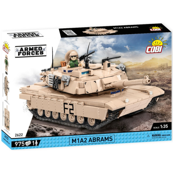 Cobi 2622 Americký tank Abrams M1A2 - Armed Forces Cobi 2622 Americký tank Abrams M1A2 - Armed Forces