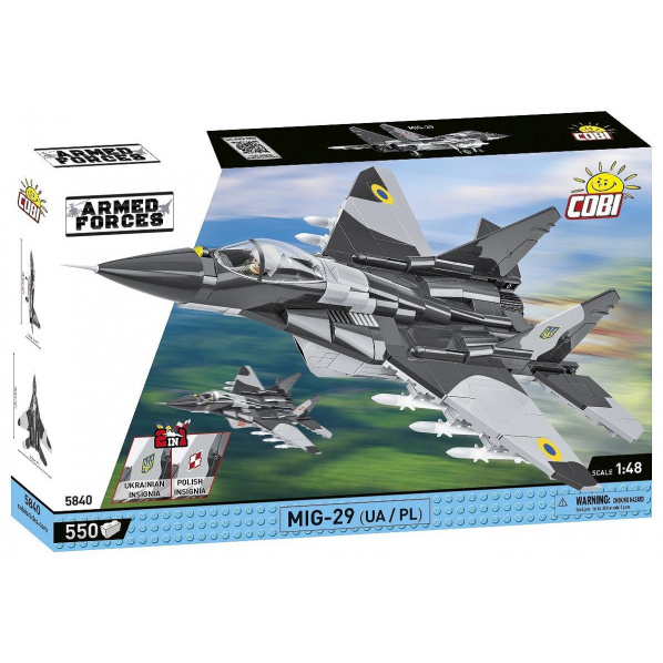 Cobi 5840 Ruské stíhacie lietadlo MiG-29 (UA/PL) Cobi 5840 Ruské stíhacie lietadlo MiG-29 (UA/PL)