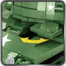 Cobi 2239 Americký tank M41A3 Walker Bulldog