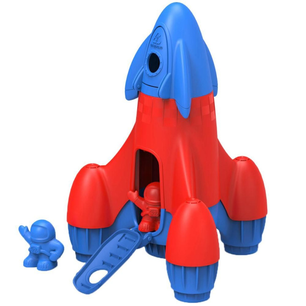 Green Toys Raketa modrá