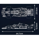 Mould King 13207 Pretekárske vozidlo RB20