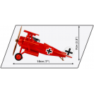 COBI 2996 Nemecké stíhacie lietadlo Fokker Dr.I Red Baron
