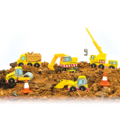 Le Toy Van Set stavebních strojů