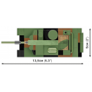 COBI 3107 Juhokórejský tank K2 BLACK PANTHER