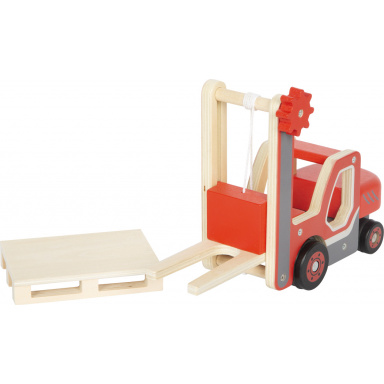 small foot Dřevěný vysokozdvižný vozík s paletou