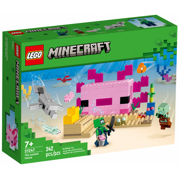 LEGO® Minecraft® 21247 Domček axolotlov LEGO® Minecraft® 21247 Domček axolotlov