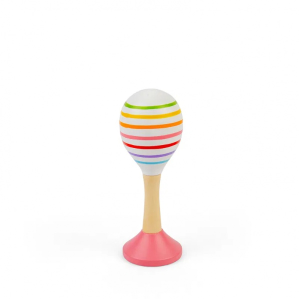 Bigjigs Toys Rumba koule junior sada 2 ks růžová Bigjigs Toys Rumba koule junior sada 2 ks růžová