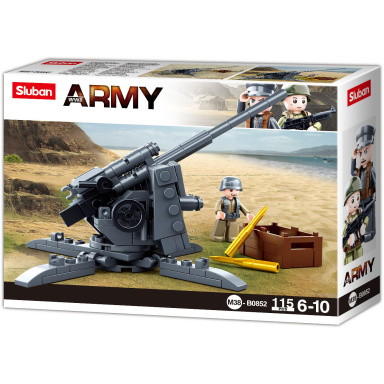 Sluban B0852 Německý protiletadlový kanon 88 mm