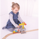 Bigjigs Rail Veľký žeriav žltý