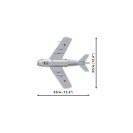 COBI 2416 Sovietske stíhacie lietadlo MiG-15 (FAGOT)