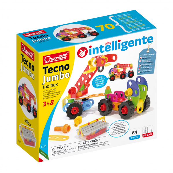 Quercetti 06150_PO Tecno Jumbo toolbox