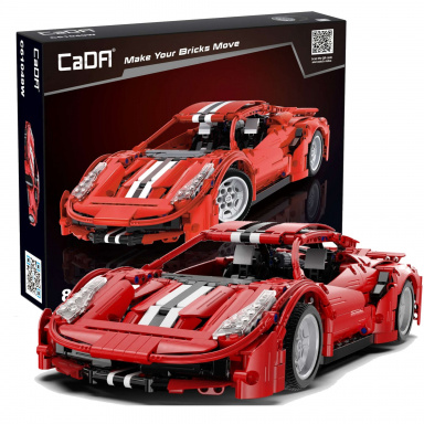 CaDA C61049W Športové auto Red Devil