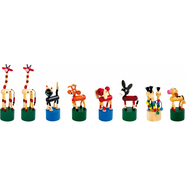 Small Foot Mačkací figurky zvířátka 8 ks Small Foot Mačkací figurky zvířátka 8 ks