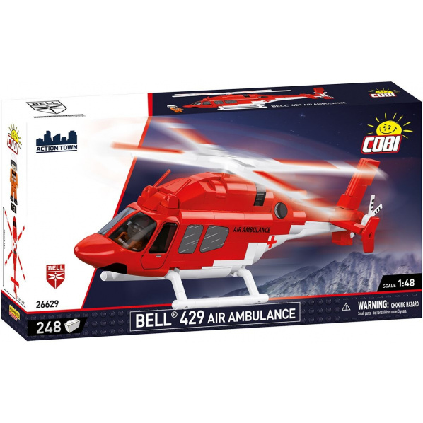 COBI 26629 Bell 429 Letecká záchranka, 1:48, 248 k