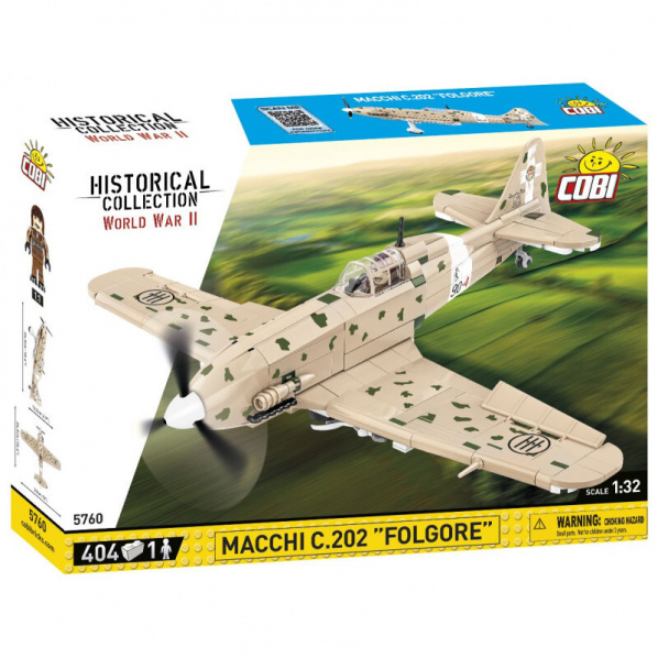 COBI 5760 Talianske stíhacie lietadlo Macchi C. 202 FOLGORE