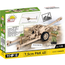 COBI 2252 Nemecké protitankové delo 7,5 cm Pak 40