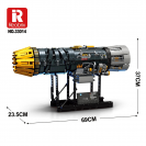 Reobrix 33014 Motor stíhacieho lietadla F35