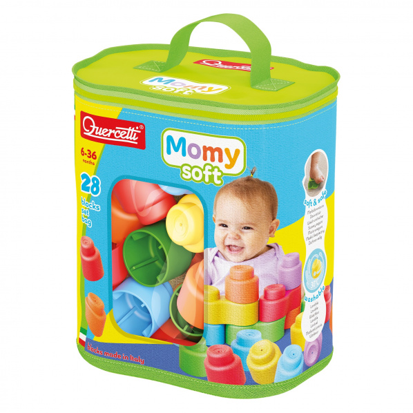 Quercetti 04146 Momy Soft Bag 28 ks