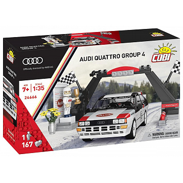COBI 24666 Audi Quattro Group 4