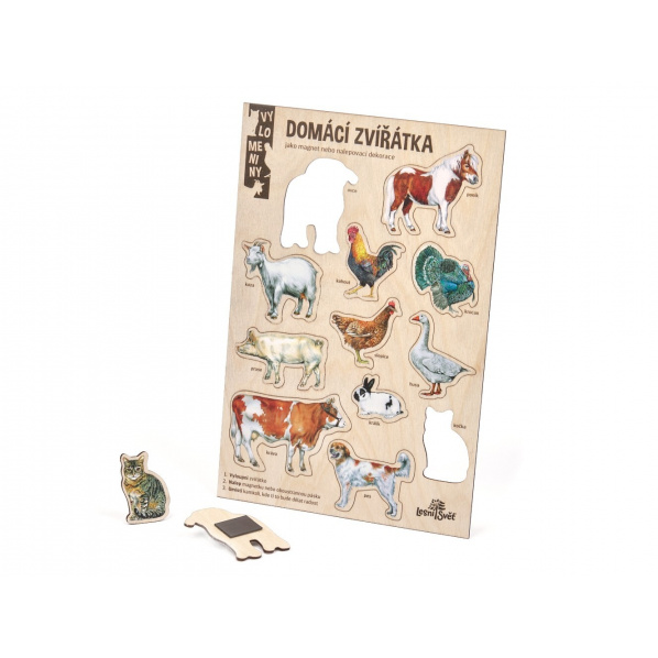 Lesní svět - Veľké vylomeniny - Domáce zvieratká