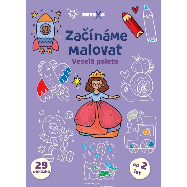 Betexa Začíname maľovať - Veselá paleta Betexa Začíname maľovať - Veselá paleta