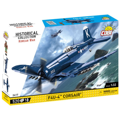 Cobi 2417 Americké stíhacie lietadlo F4U-4 Corsair - Korean War